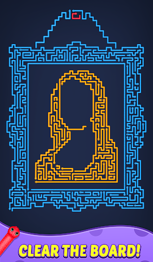 Snake Out – Maze Escape Puzzle Screenshot 0