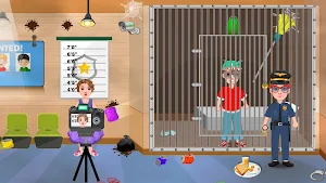 Pretend Play : Police Station Screenshot 2