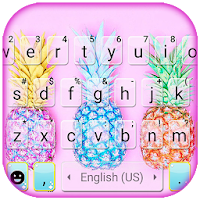 Colorful Pineapples Keyboard Theme