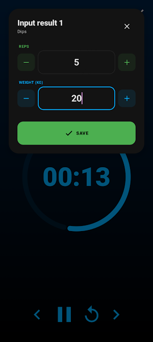Gym Tabata: Workout Timer Screenshot 1