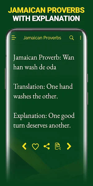Jamaican Proverbs - Daily Screenshot 0