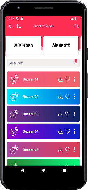 Buzzer Sounds Screenshot 1