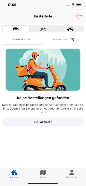 GastroMaster Fahrer Screenshot 2