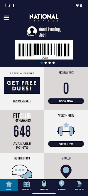 National Fitness Screenshot 1