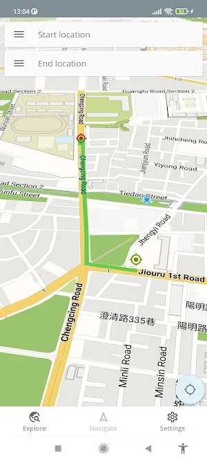 Kaohsiung Taiwan Offline Map Screenshot 1
