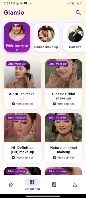 Glamio Screenshot 2