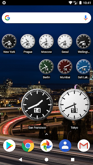 World Clock Widget Screenshot 0