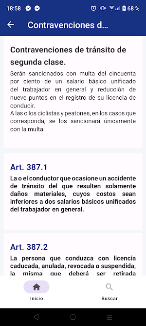 Infracciones de tránsito Ec Screenshot 2