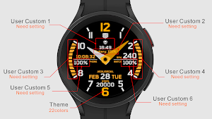 IWF Classic Master watch face Screenshot 1