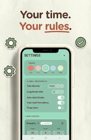 Podo - Pomodoro Timer Screenshot 3