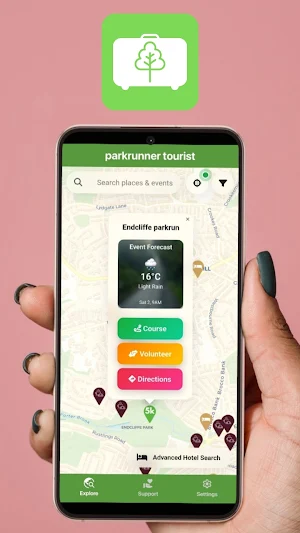 parkrunner tourist Screenshot 0