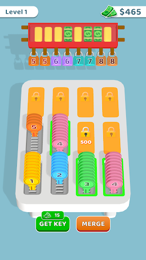 Key Sort Screenshot 2