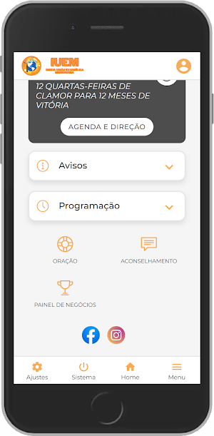 União Evangélica Missionária Screenshot 1