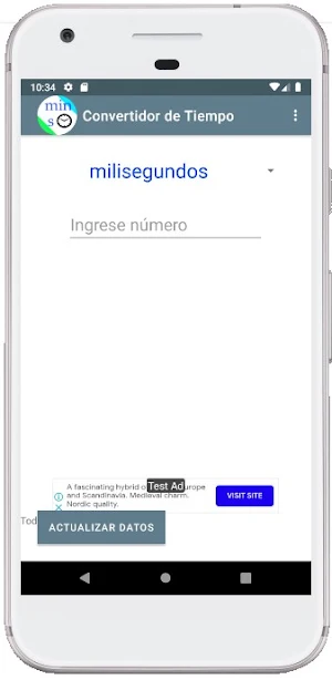 Convertidor de tiempo Screenshot 0