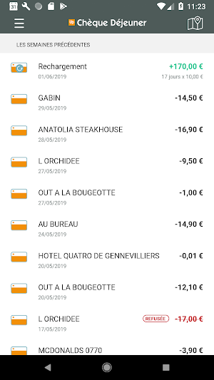 MonEspaceUp Screenshot 2