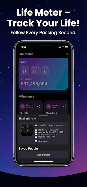 Life Meter: Age & Countdown Screenshot 3