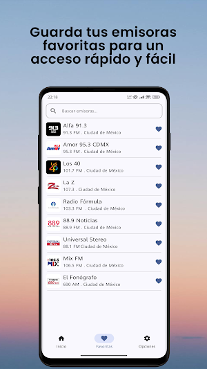 Radios México FM, AM, Online Screenshot 1