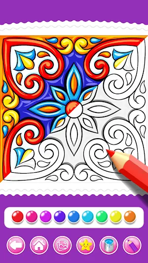 Antistress coloring book Screenshot 1
