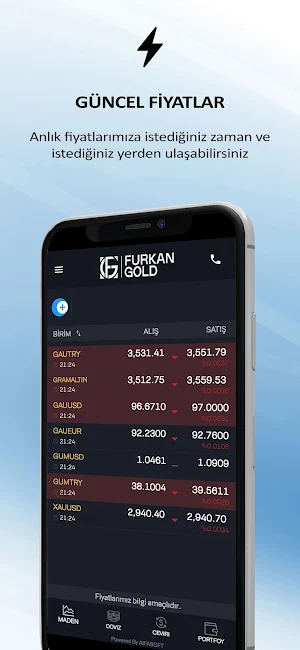FURKAN GOLD Screenshot 3