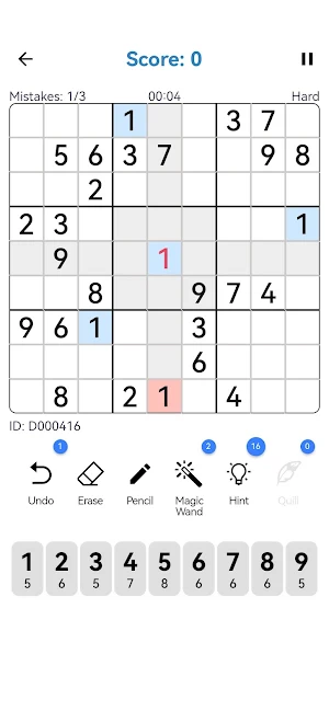 Mys Sudoku - Fun Sudoku Game Screenshot 3