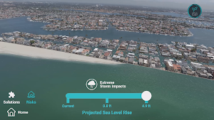 Sea Level Rise Explorer: Long  Screenshot 1