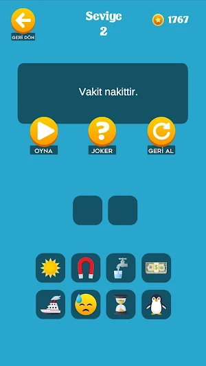 Emoji Bil - Atasözü ve Deyimler Screenshot 0
