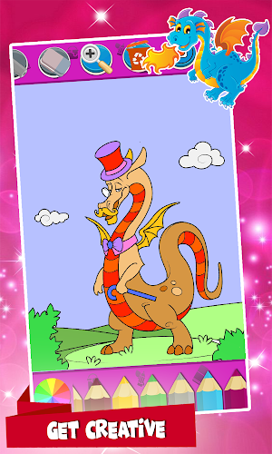 Dragon Coloring Book Screenshot 1