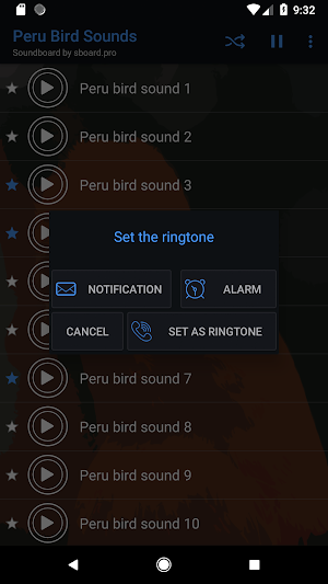 Birds Sounds of Peru ~ Sboard.pro Screenshot 2