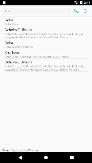Qatar Weather Screenshot 2