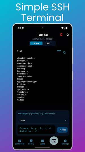 RPI SSH Pro - for Linux/Debian Screenshot 3