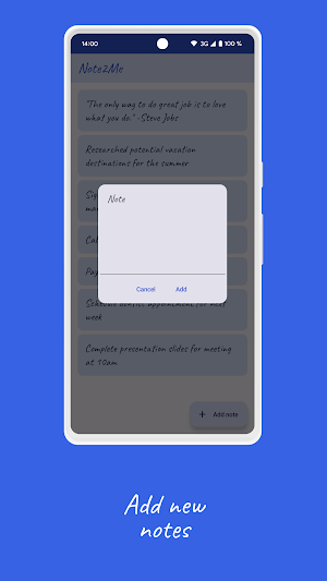Note2Me Screenshot 1