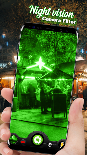 Night Vision Camera Filter Screenshot 1