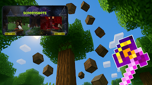 Tree Capitator Mod for MCPE Screenshot 2