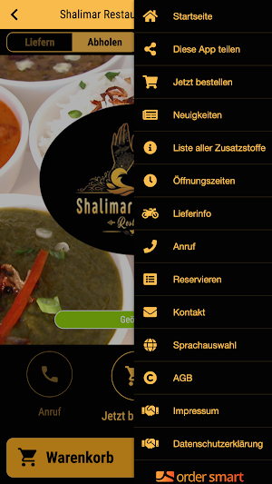 Shalimar Restaurant Screenshot 2