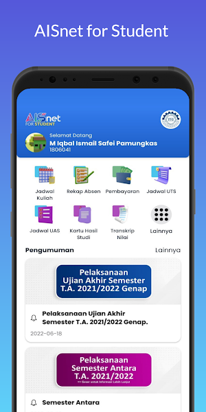 AISnet ITG for Student Screenshot 2