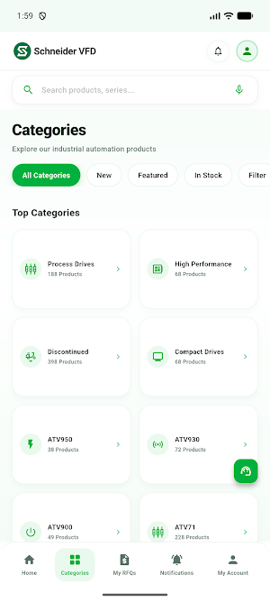 Schneider VFD Screenshot 0