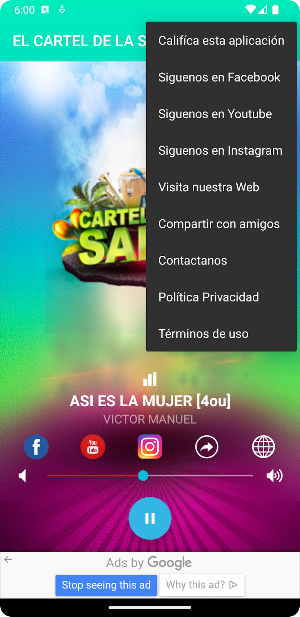 El Cartel de la Salsa Radio Screenshot 1