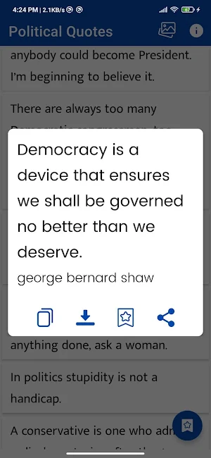 Political Quotes and Sayings Screenshot 3