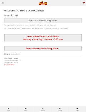 Thai E-Sarn Cuisine Screenshot 3