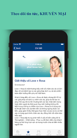 Love + Rosa Beauty Spa Screenshot 2