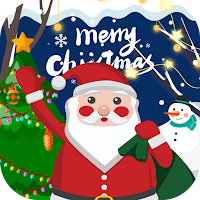 Santa Christmas Sticker & GIF