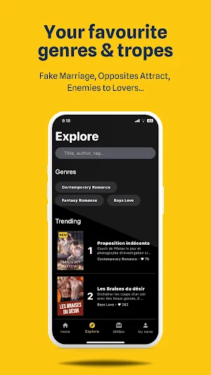 Narae - Web novels & Romance Screenshot 2
