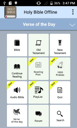 Holy Bible Offline Screenshot 0