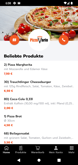 Pizza Vario Screenshot 0