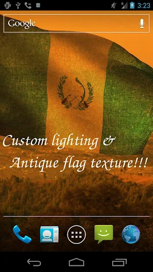 Guatemala Flag Live Wallpaper Screenshot 3