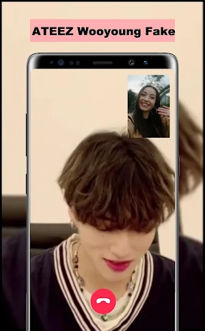 Wooyoung Fake Call Screenshot 2