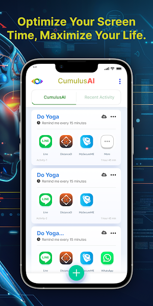 CumulusAI: Healthy Screen Time Screenshot 1