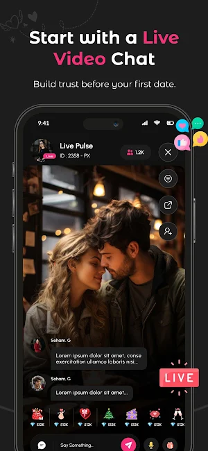 Bharath Chat - Live,Video,Chat Screenshot 2