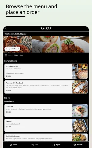 TASTE - Italian Kitchen Screenshot 1