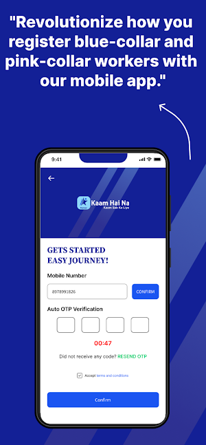 Kaam Hai Na Partner App Screenshot 1